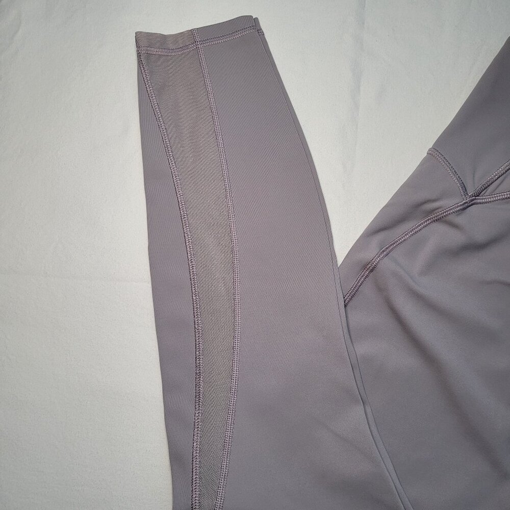 Lululemon Legging Dusty Dawn Mesh Panels Size 6 Athleisure Workout - Picture 12 of 12